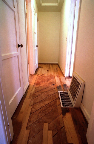 Oak Strip Hardwood Floor Repair Laguna Beach picture 2