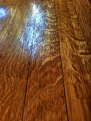 Quarter Sawn White Oak Wood Flooring Repair Refinish Restoration Tustin