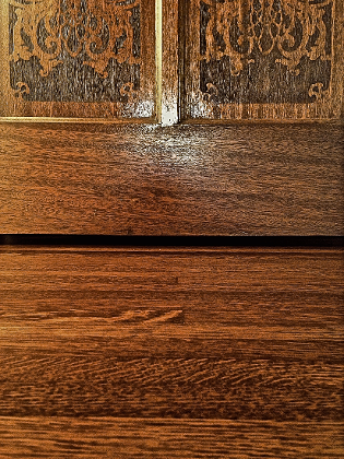 Color Match Stain Quarter Sawn White Oak Wood Flooring Repair Refinish Restoration